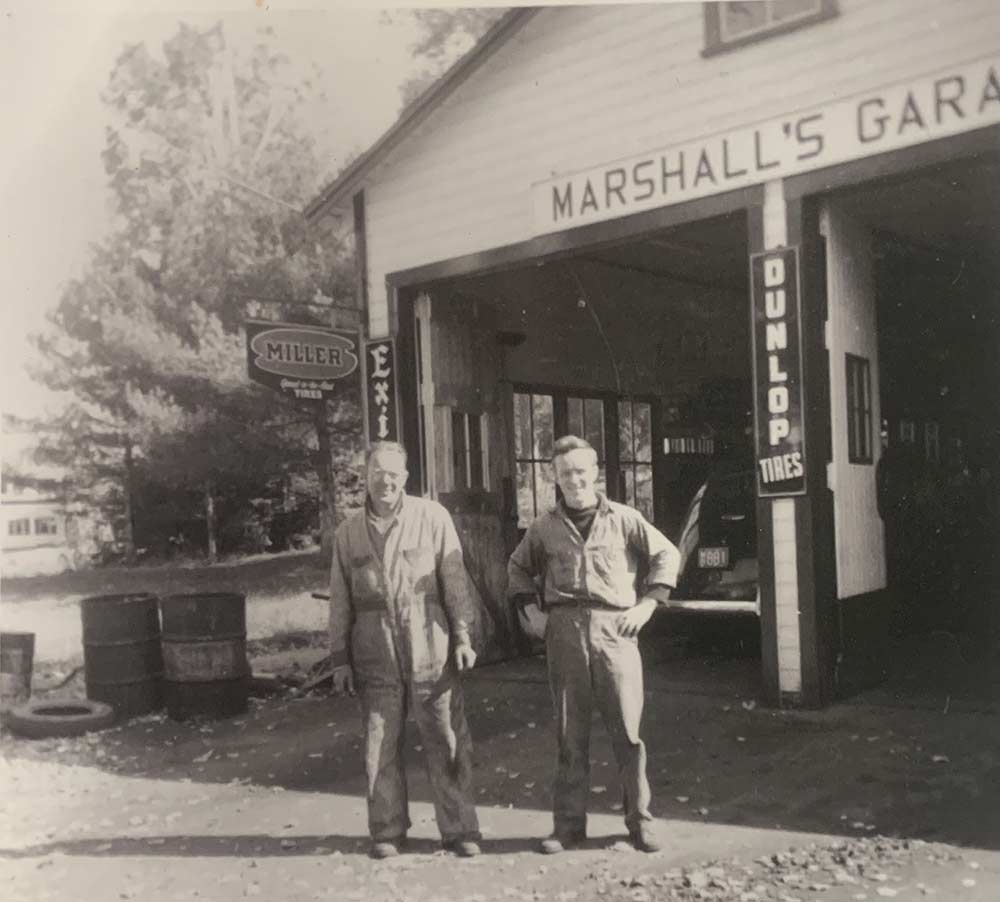 Old photo - Marshall Garage